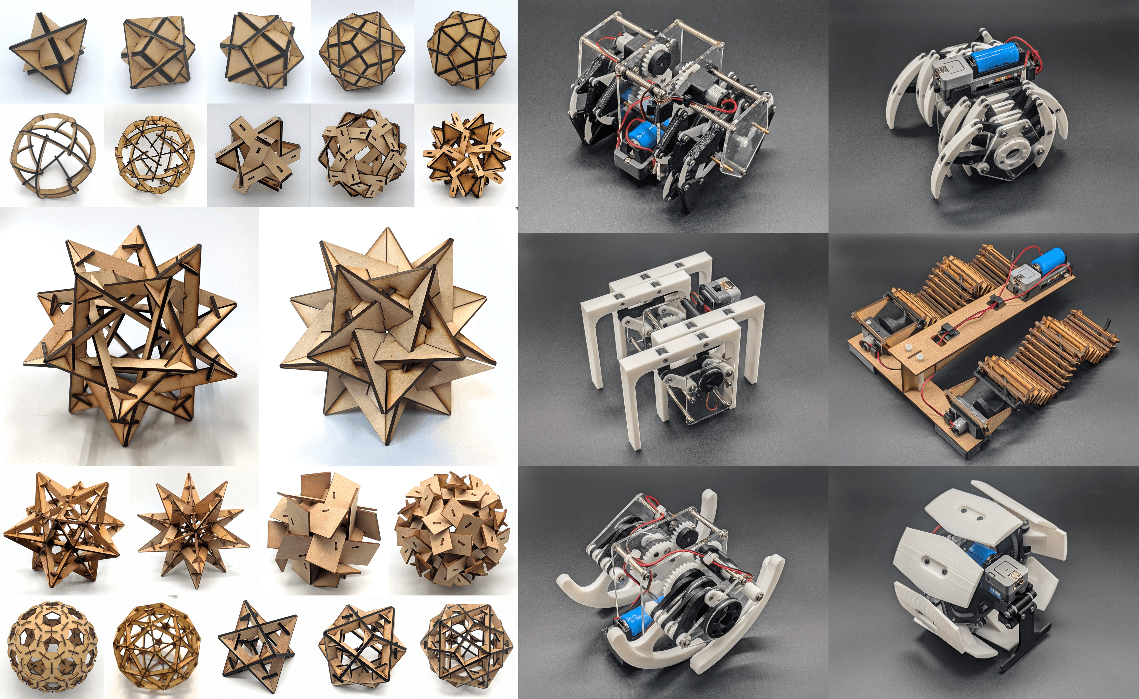 多面体パズルと小型移動ロボット
